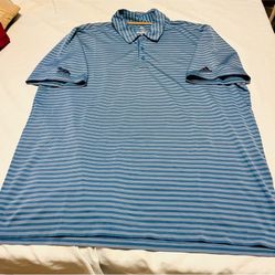 FREE Men's ADIDAS polo Shirt XL 
