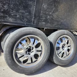 Rims size 20 with tires
