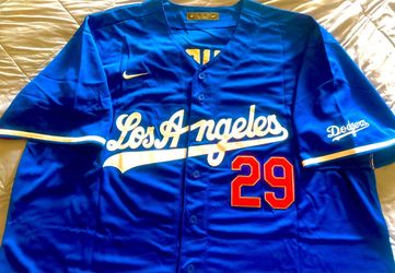 New Dodgers Blue Alternate Jersey (Sizes 2XL-5XL)