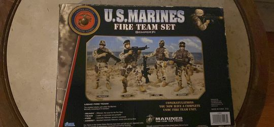 US Marine Fire Team Full Set ( Brand New In The Box!)