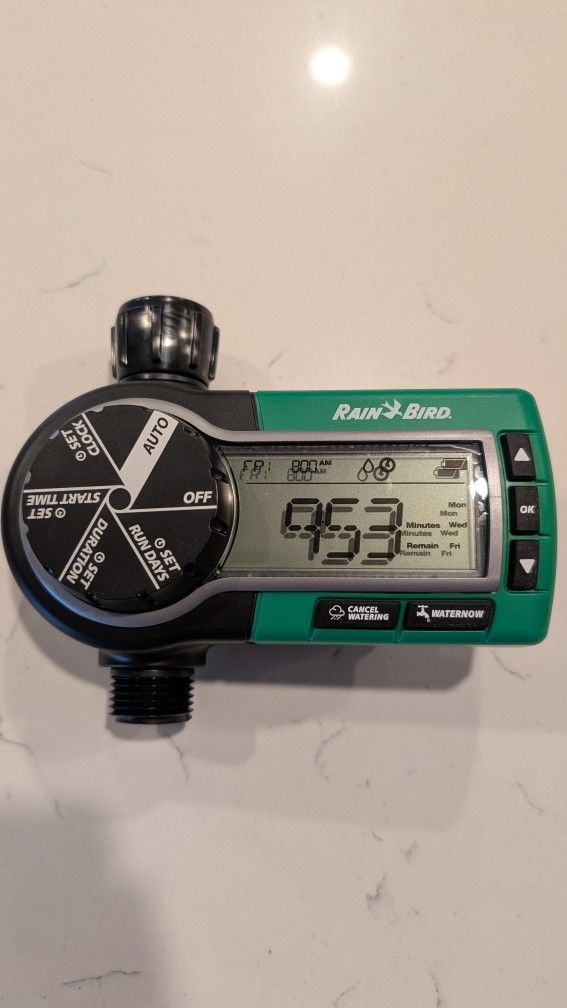 Rain Bird Programmable 1 Zone Sprinkler Timer
