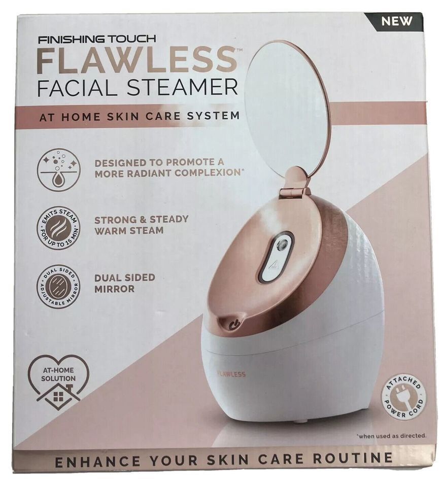 Finishing Touch Flawless Facial Steamer - Home Skin Care System