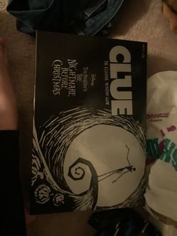 Nightmare before Christmas clue game