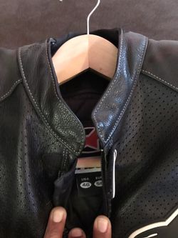 Alpine star leather jacket.