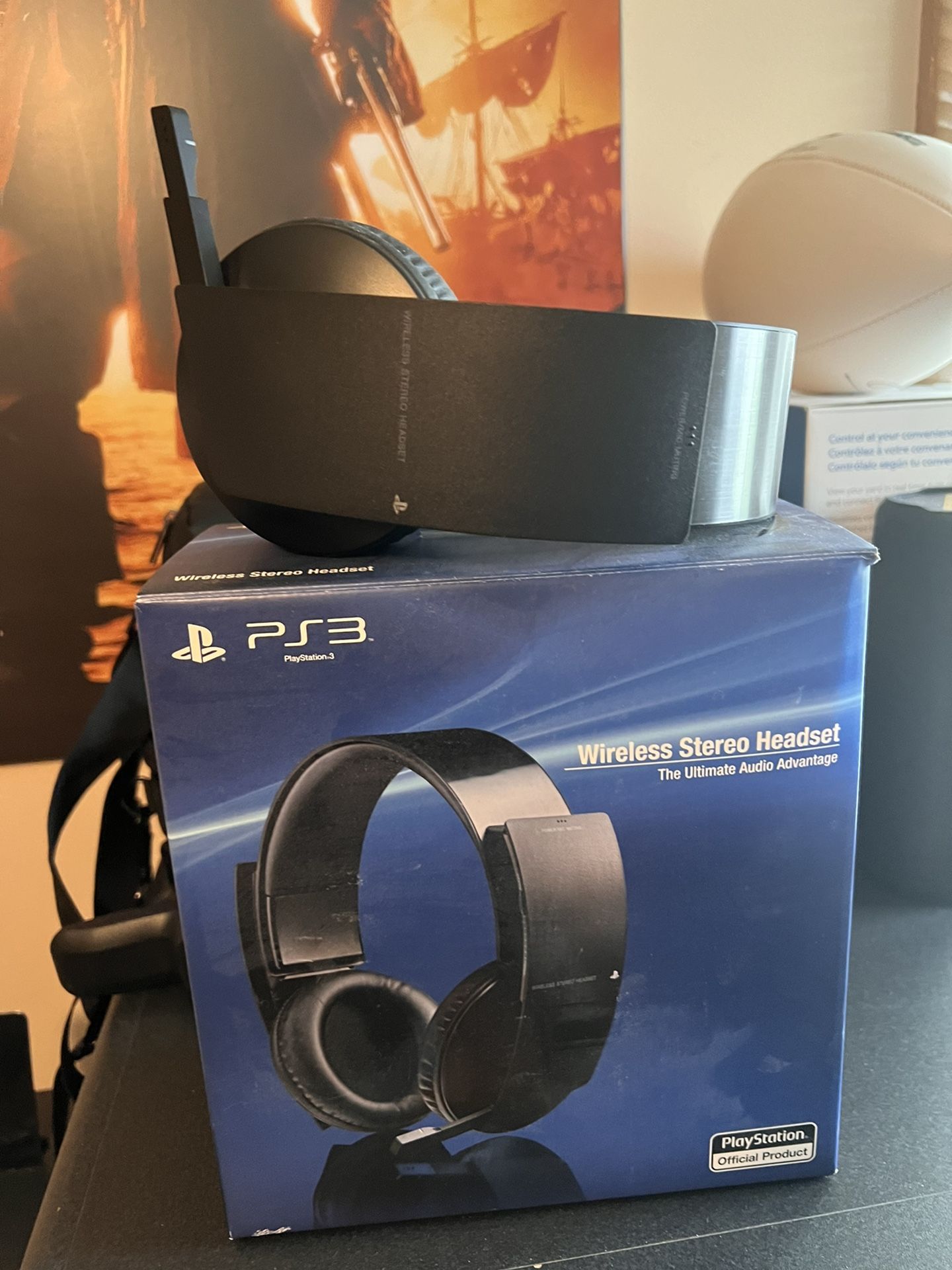 sony wireless BT headset for gaming