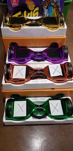 Bluetooth hover boards