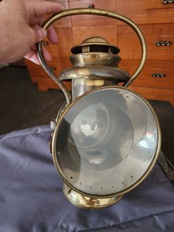 CONNECTICUT. Ham No. 0 Auto Cold Blast (Automotive kerosene side lamp). Year of manufacture: Produced approximately between 1900 and 1908.