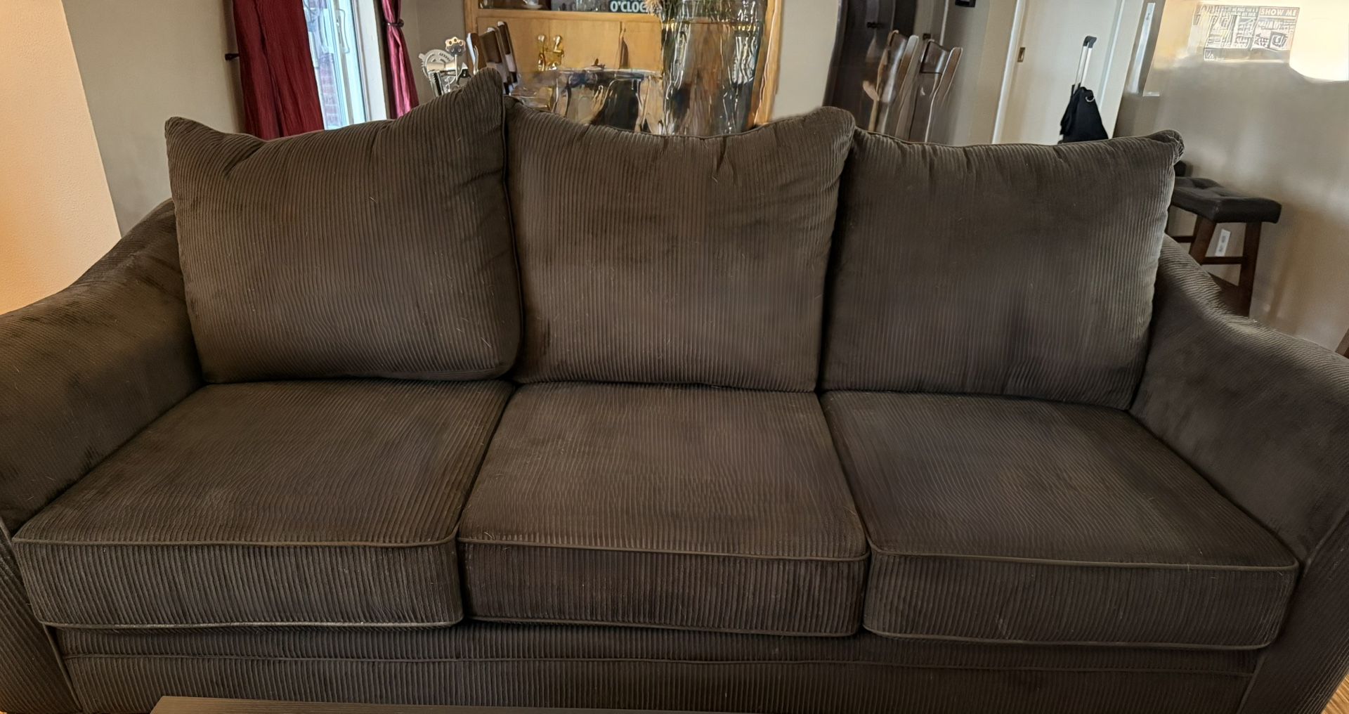 PENDING SALE. Lightly Used Sofa And Loveseat
