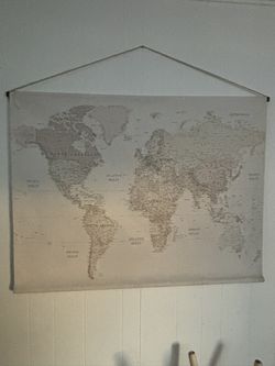 Large World Map