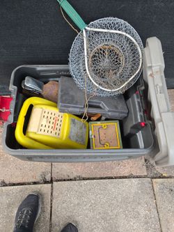 Old Fishing Equipment.