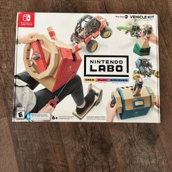 Nintendo Switch Labo Toy-Con 03 Vehicle Kit (New/Sealed)