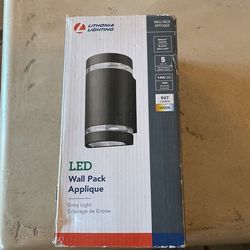 Led Wall Pack Appliqué Entry Light. New