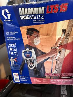 Magnum LTS 15True airless paint sprayer / máquina para pintar