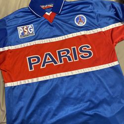 Vintage PSG JERSEY SIZE XL PARIS 