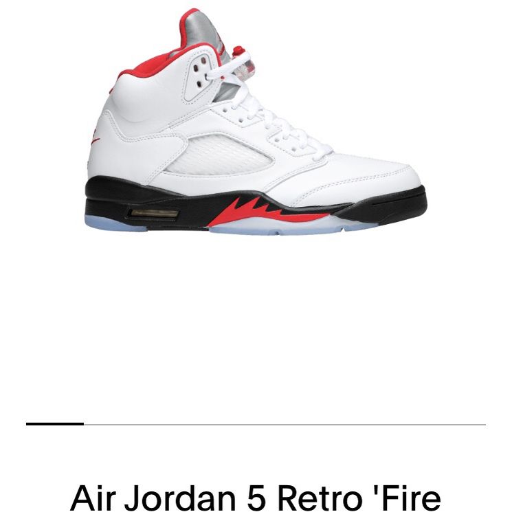 Air Jordan 5 “Fire”
