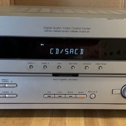 Sony STR K850P Stereo Reciever 5.1 Surround, DTS, AM/FM Stereo Silver.