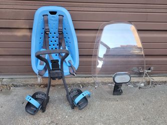 Yepp Maxi Child Bike Seat & Windshield
