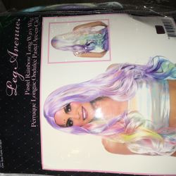 multicolor Wig