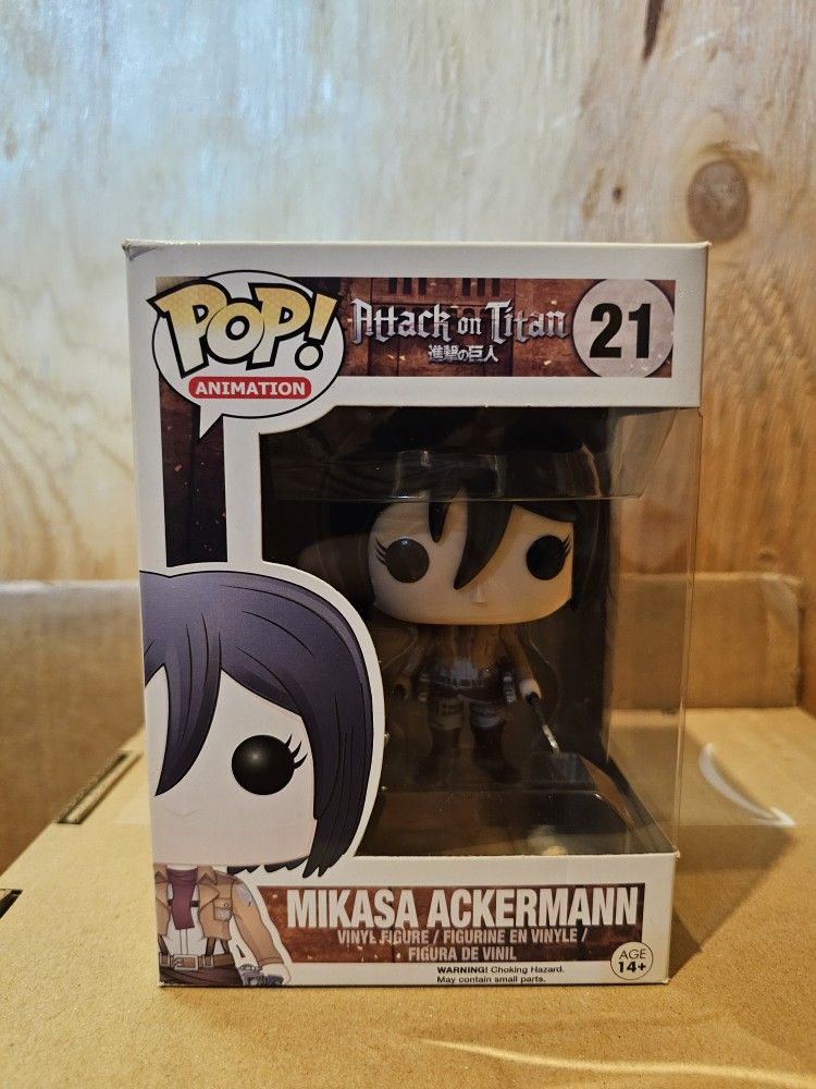 Mikasa Ackerman Funko Pop AOT