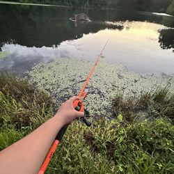 Lews Xfinity Fishing Rod And Baitcaster 