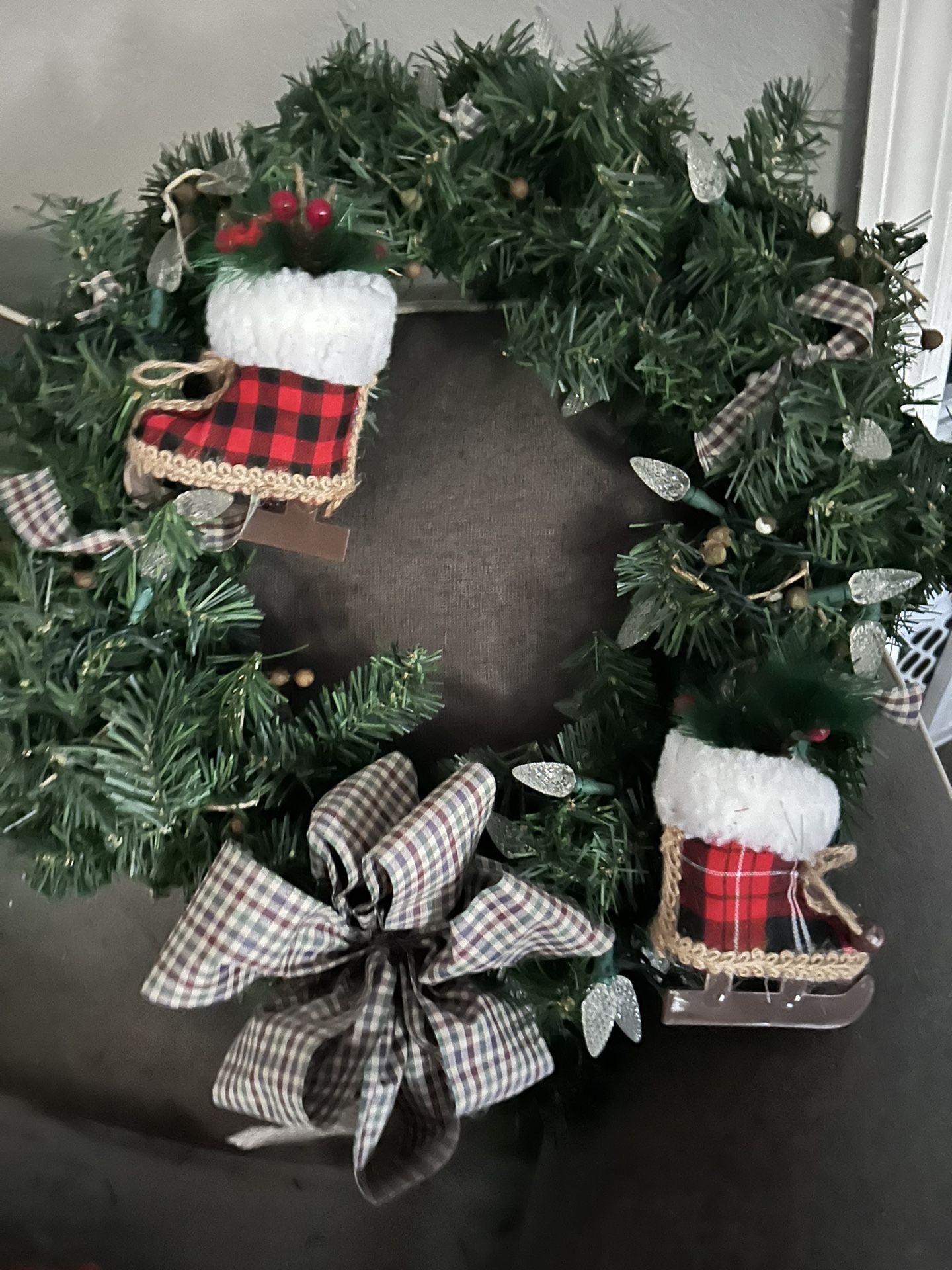 Light Up Wreath