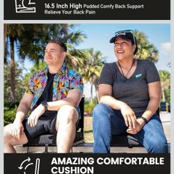 Sheenive Folding Stadium Seat for Bleachers W/ Back Support. 
