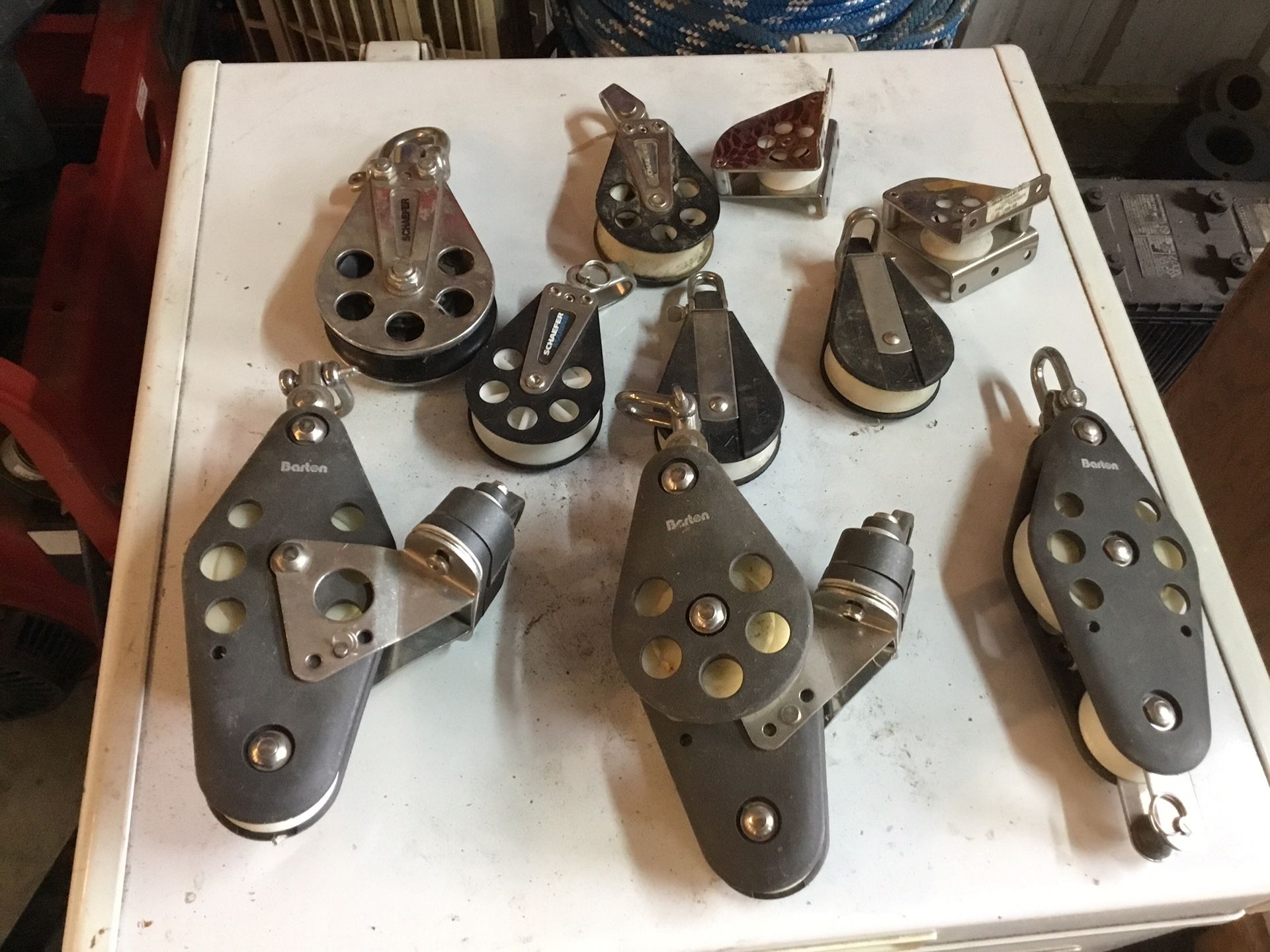 SAILING BLOCKS-SHAEFFER-BARTON-VARIOUS SIZES