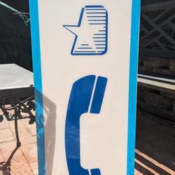 Vintage Phonebooth Signs