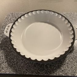 New Cast Iron Pie Pan, Nice Quality. $10