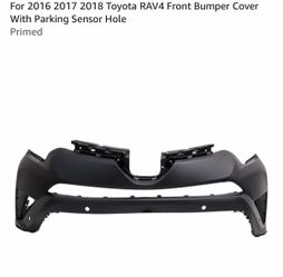 Front Toyota RAV4 bumper