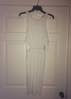 Summer dress in white
