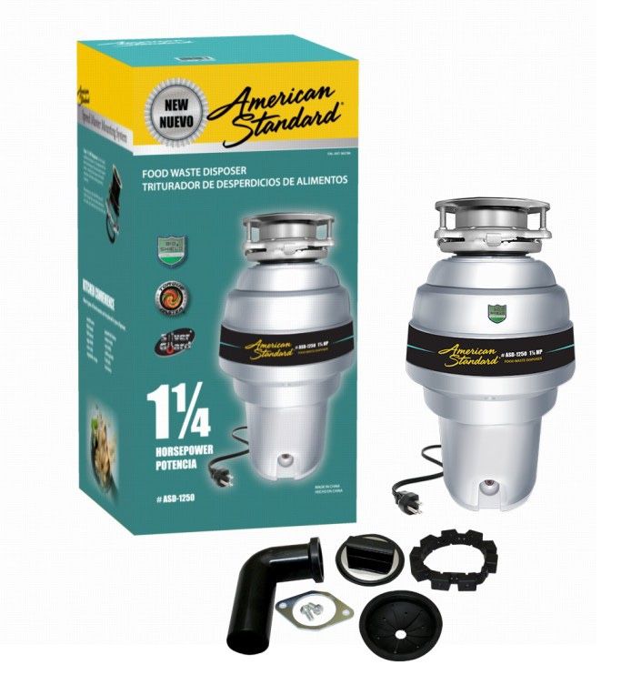NIB American Standard Kitchen Food Waste Garbage Disposal