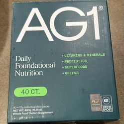 Open Box AG1 - Expires 4/2026 - 25 Packs