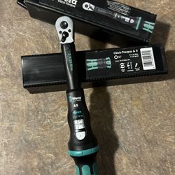 Wera 1/4" Click-Torque A 5 Torque Wrench 