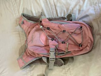 Pink running vest