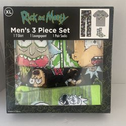 Rick And Morty X-Large Sleepwear Set