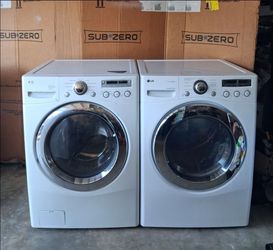 Lg washer and electric dryer