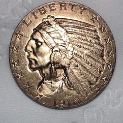 1910-S 5 Dollar