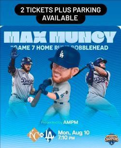 Dodger tickets plus parking
