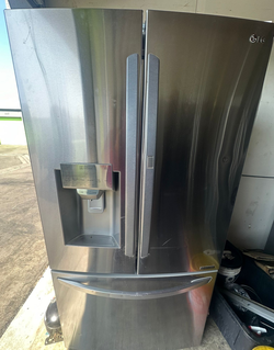 LG 3-Door French Door Refrigerator Stainless Steel