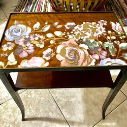 UPCYCLED Vintage 50’s Table Decorative Table Handmade