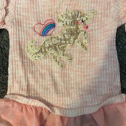 Girls 6/6x Unicorn sweater
