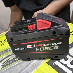 Milwaukee m18 12.0 forge battery $250 (financing available) 