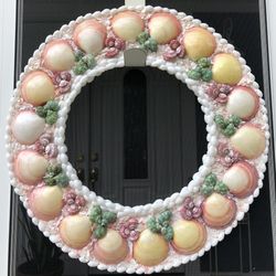 Handmade Seashell Wreath for all occasions!