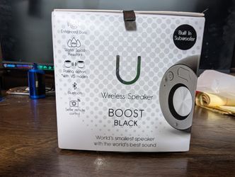 Worlds Smallest Bluetooth speaker - Fashionit U Boost Bluetooth Speaker ā Brand New