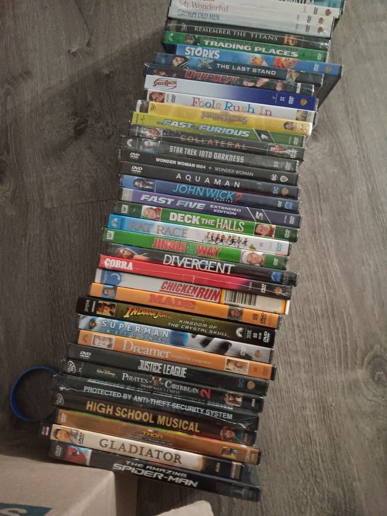 Brand New Sealed Dvds
