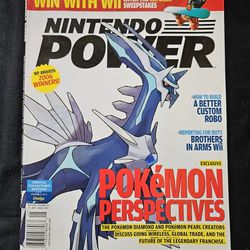 Nintendo Power Volume 215 - Pokemon Dialga Cover + Poster