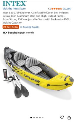 Intex Explorer K2 Inflatable Kayak