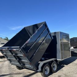ENCLOSED DUMP TRAILER COMBO