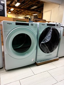 Washer and dryer electric